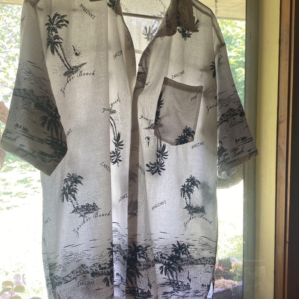 Mens Zanzibar Beach 🏖 shirt